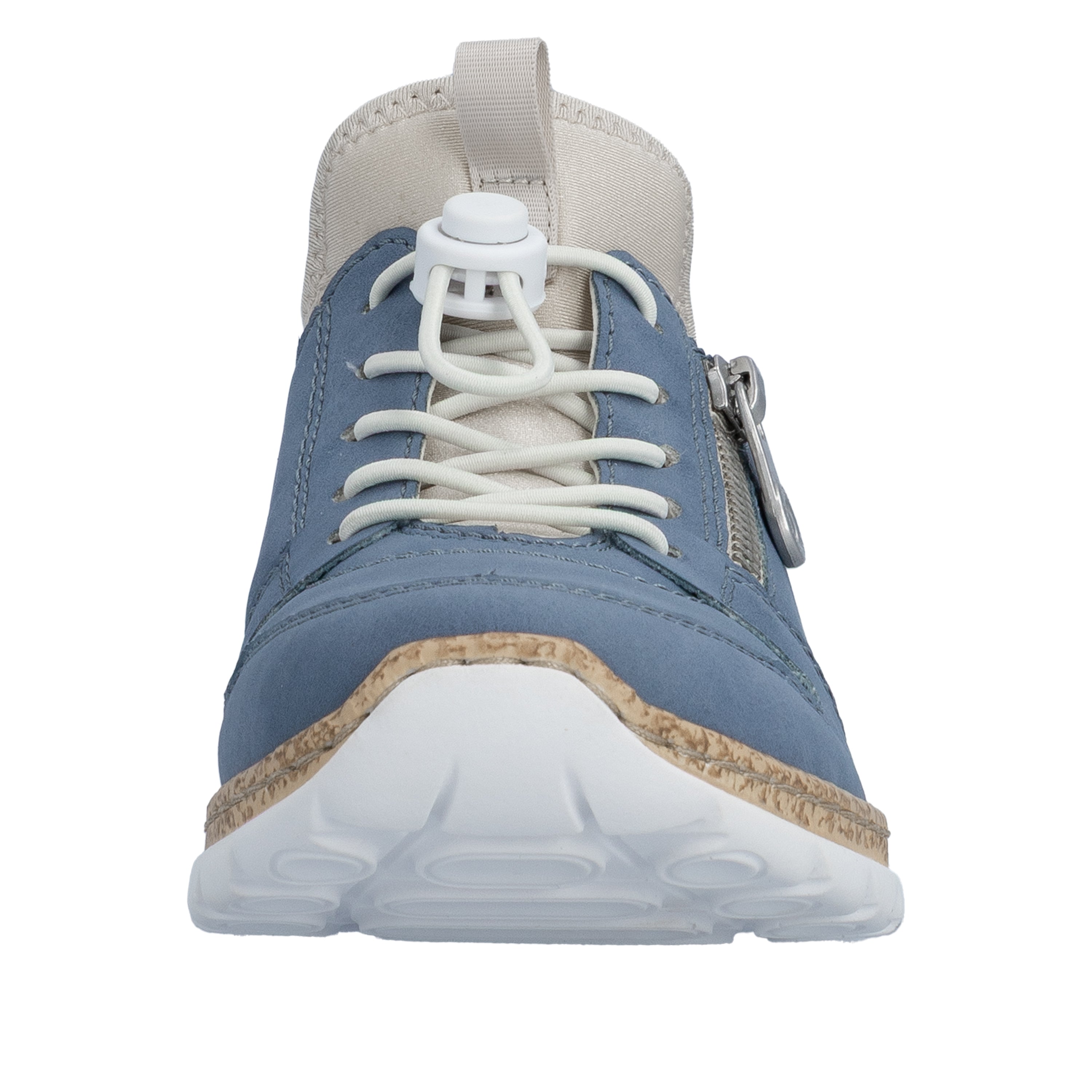 Rieker Womens Fashion Slip On Trainers | Blue