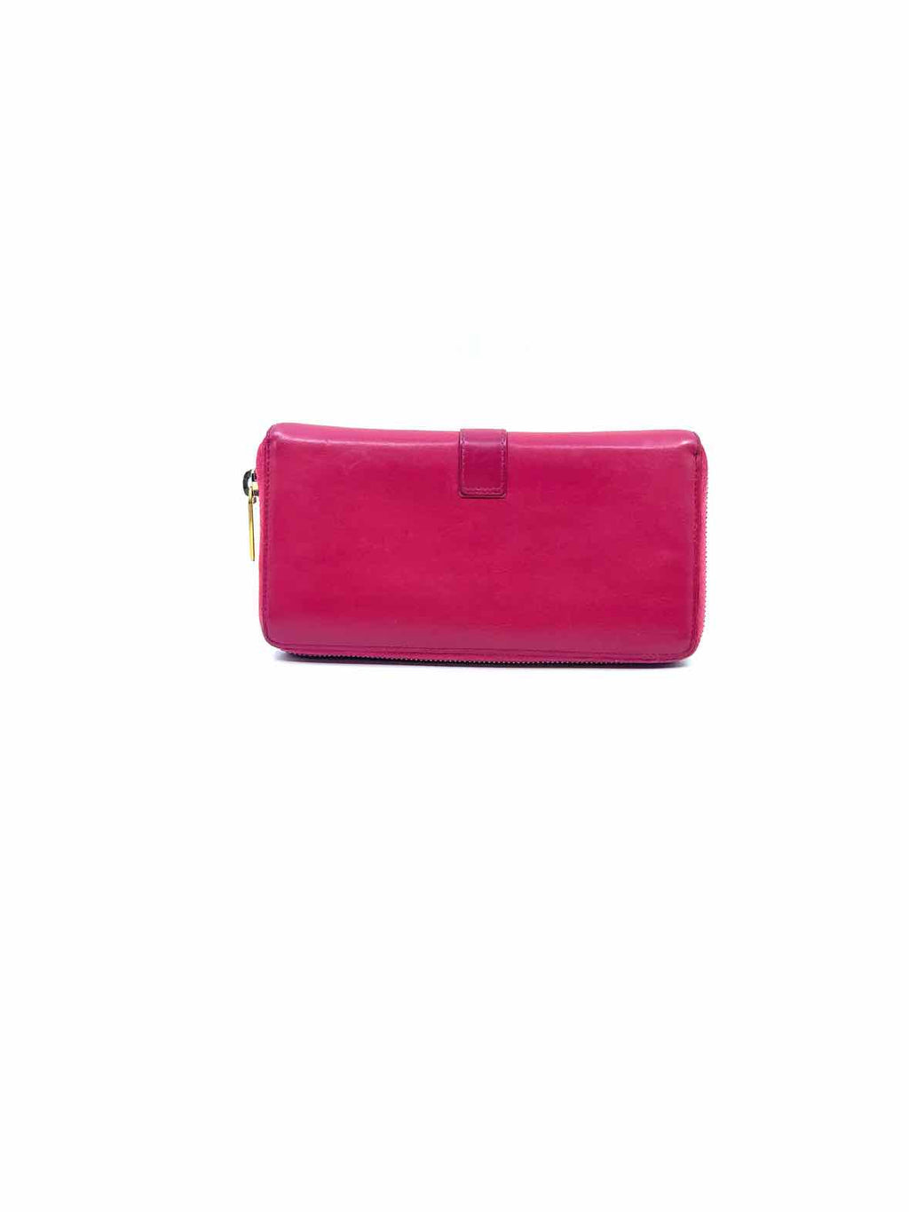 YVES SAINT LAURENT Pink Leather Wallet