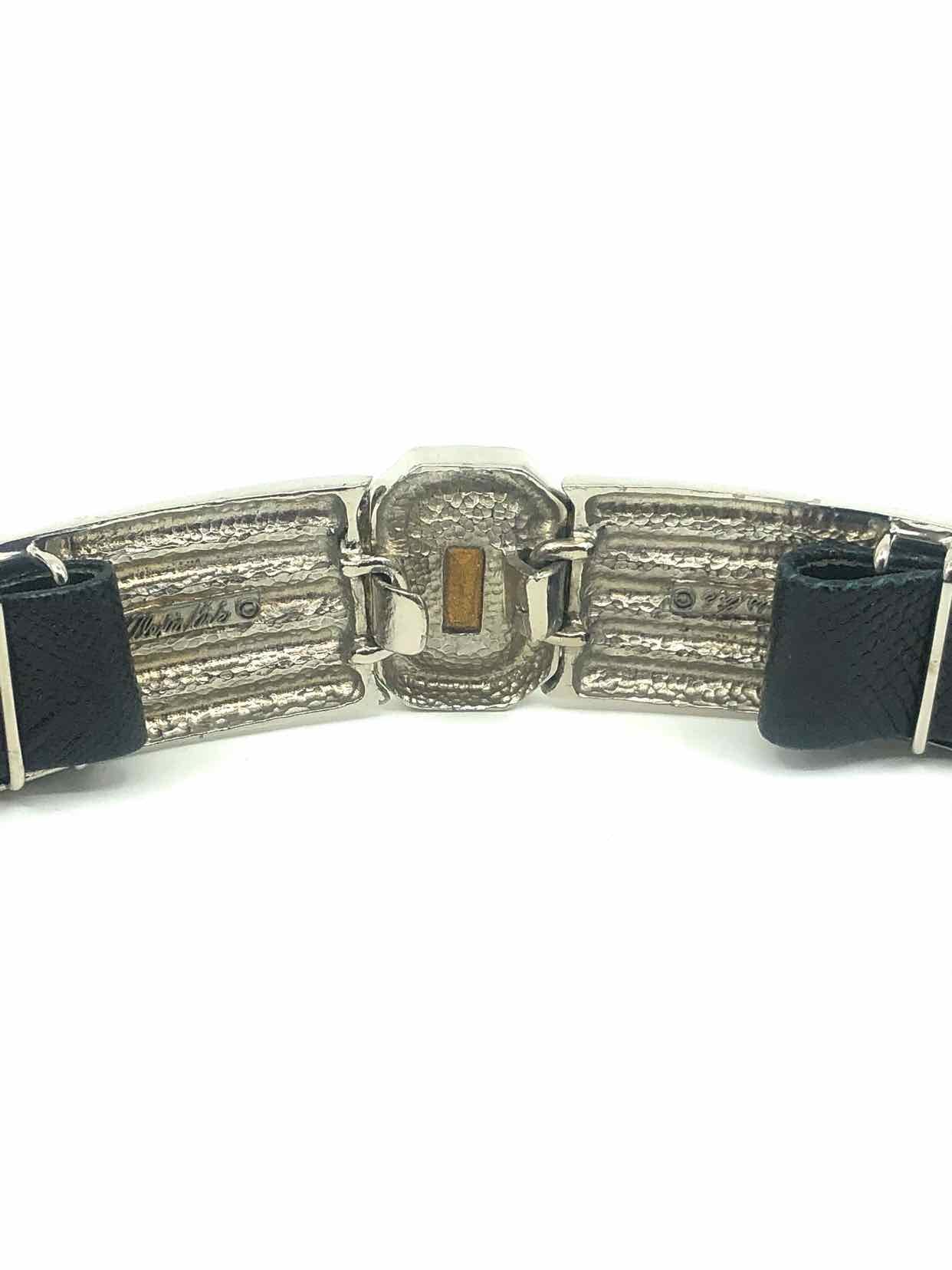 JUDITH LEIBER Rectangular Buckle Belt