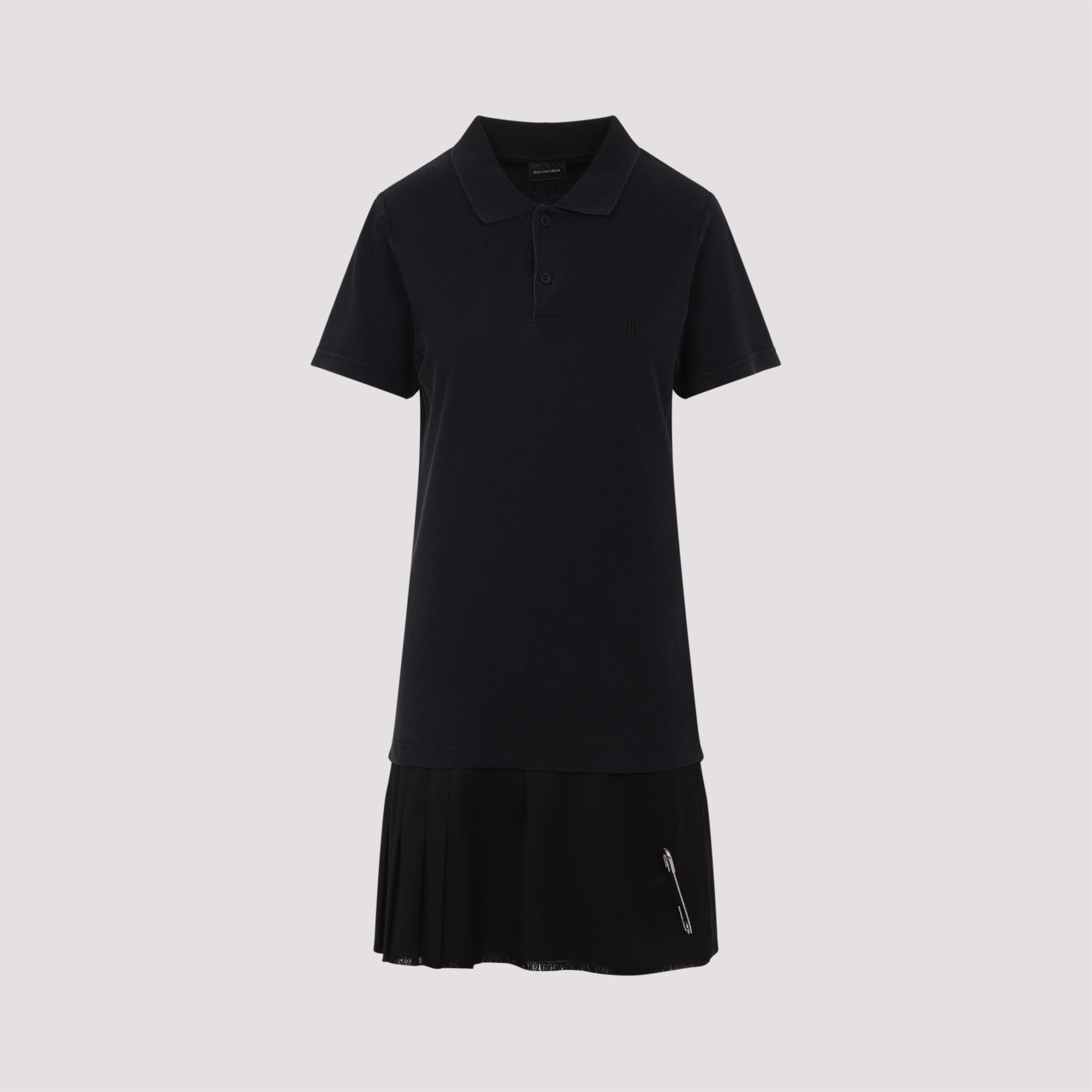 Layered Polo Mini Dress