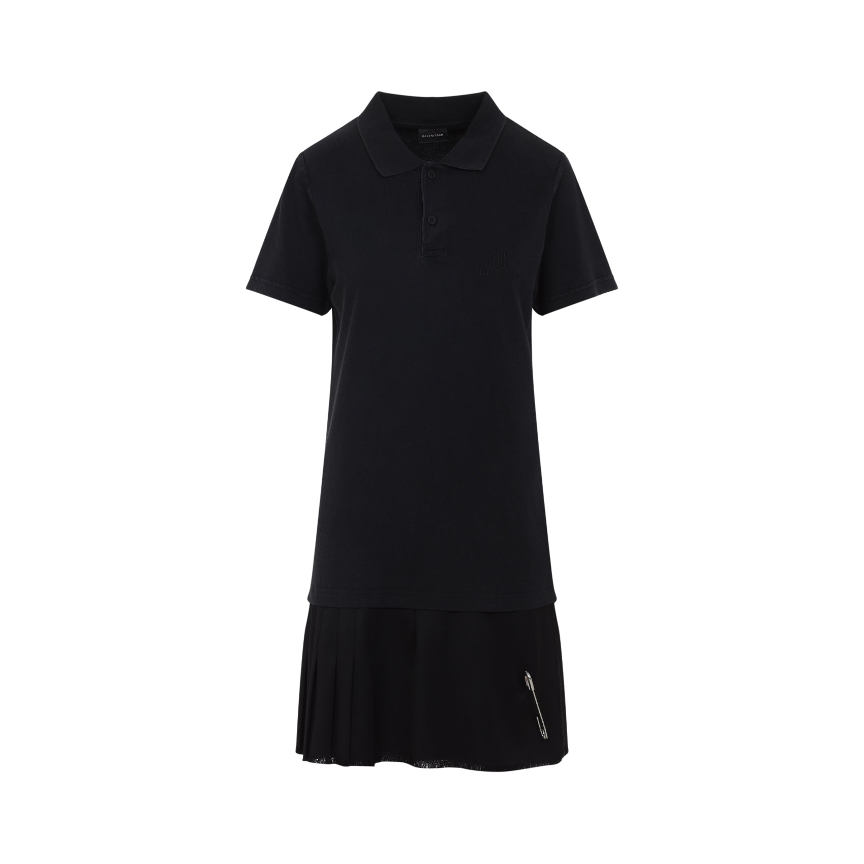 Layered Polo Mini Dress