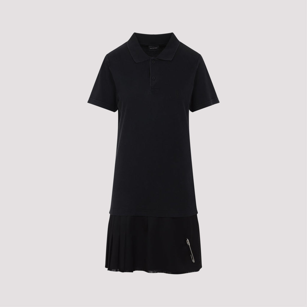 Layered Polo Mini Dress