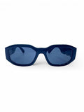 VERSACE Black Rectangle Sunglasses