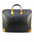 LOUIS VUITTON BROWN & BEIGE Coated canvas Monogram Briefcase