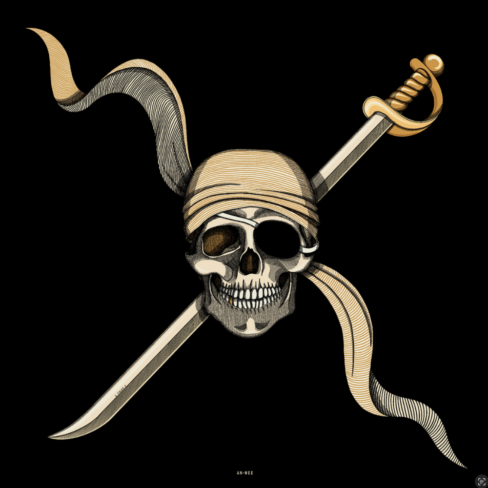 An-Nee Foulard - Pirate
