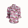 Cinq à Sept Fiona Top - Dahlia Print