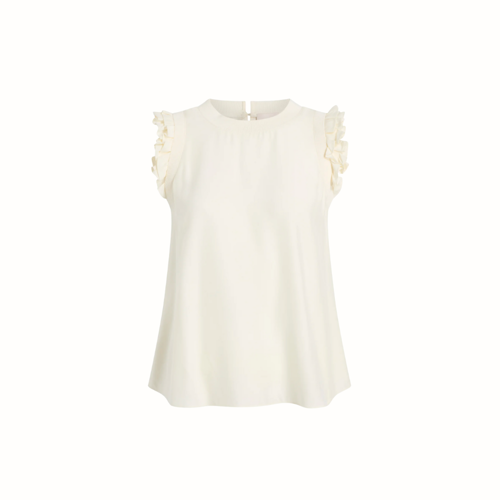 Cinq à Sept Lenore Top - Ivory