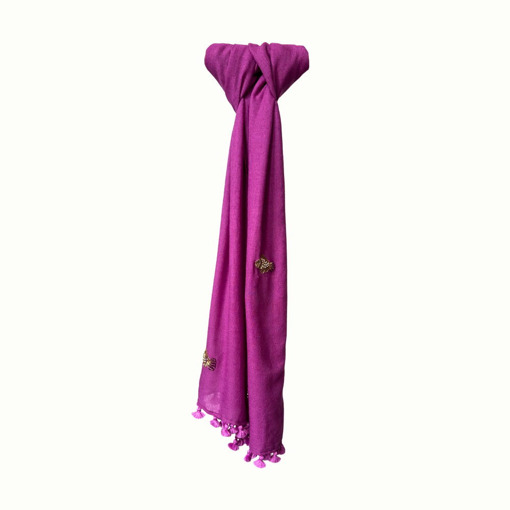 Citrus Cassis Fish Scarf