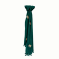 Citrus Green Tiger Scarf