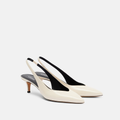Isabel Marant Padim Slingback Sandal - Ecru
