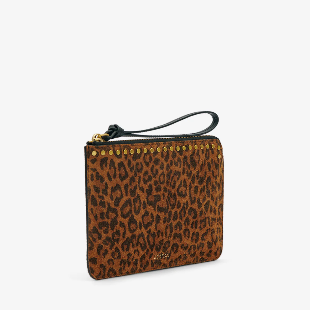 Isabel Marant Flat Pouch - Leopard