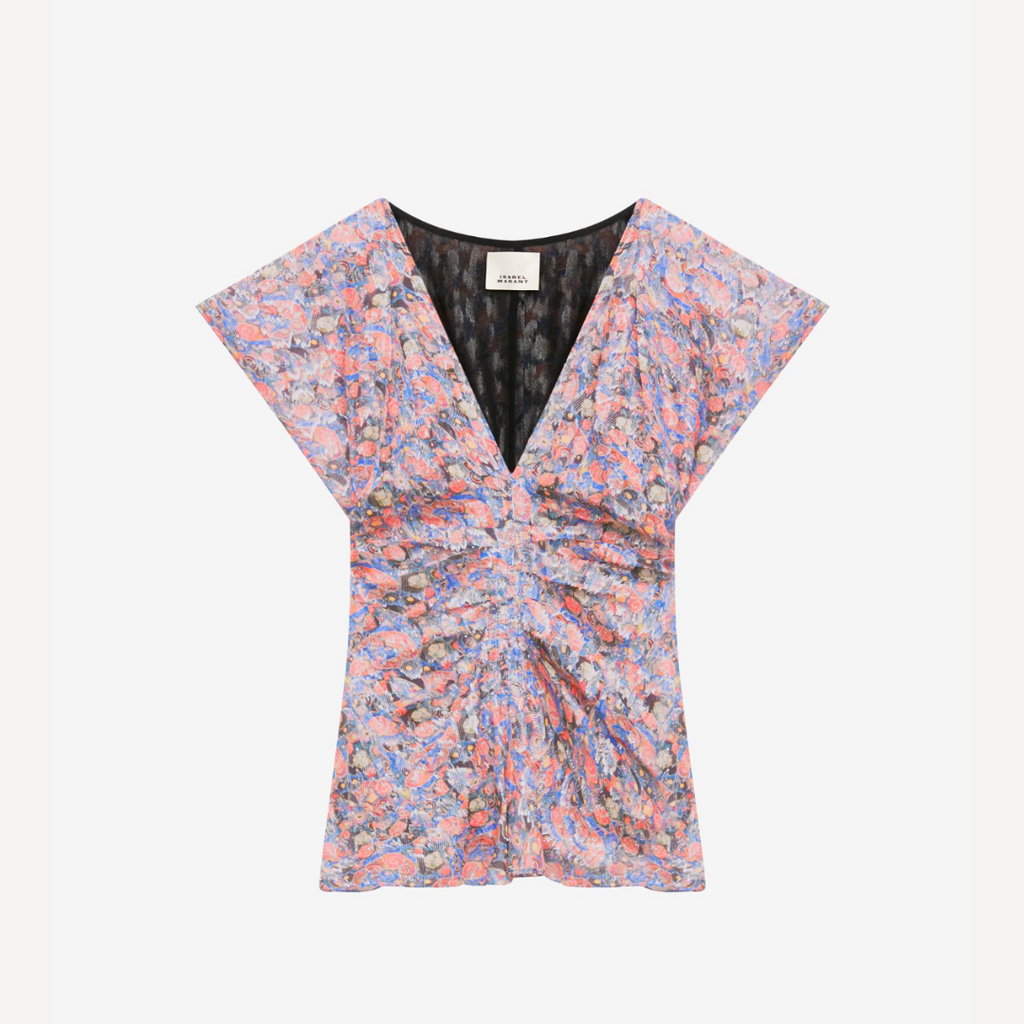 Isabel Marant Lonea Top - Blue
