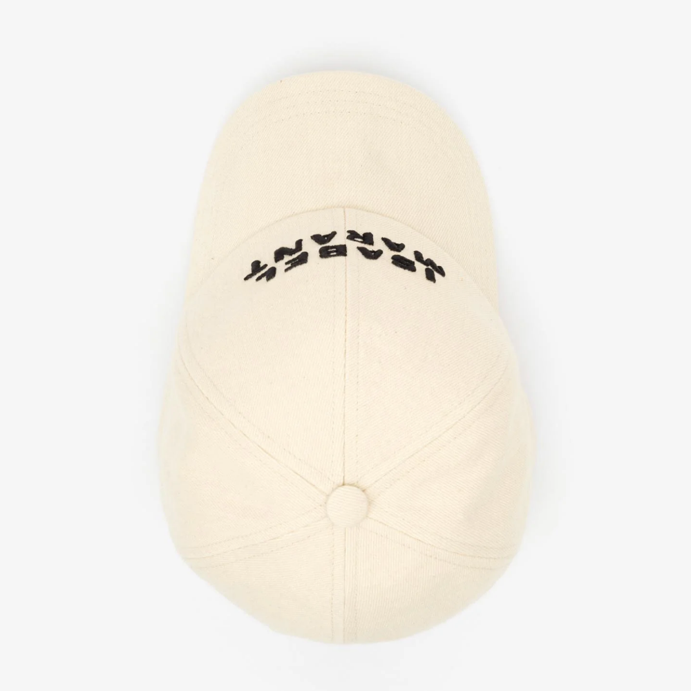 Isabel Marant Tyron Cap - Ecru/Black