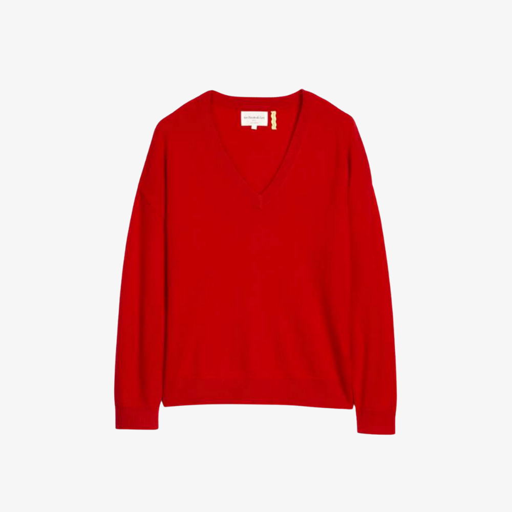 Les Tricots de Lea Mapoupy Sweater - Tomato