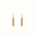 Louise Hendricks Elvis Earrings - White