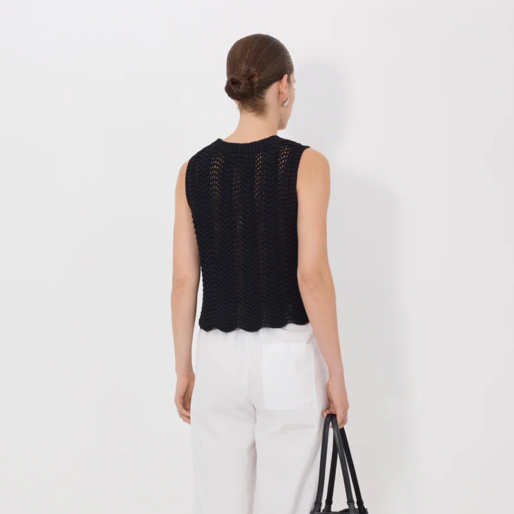 Loulou De Saison Vittoria Tank Top - Black