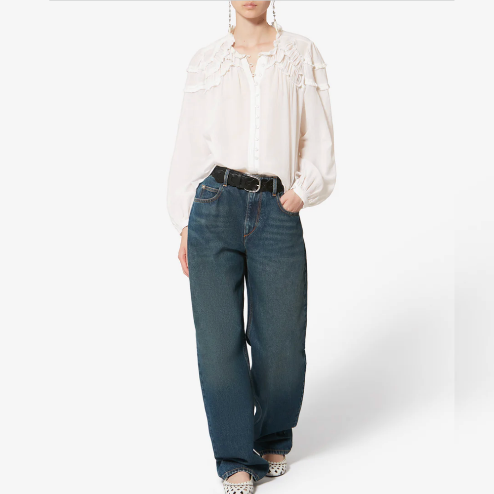 Marant Etoile Christa Blouse - White