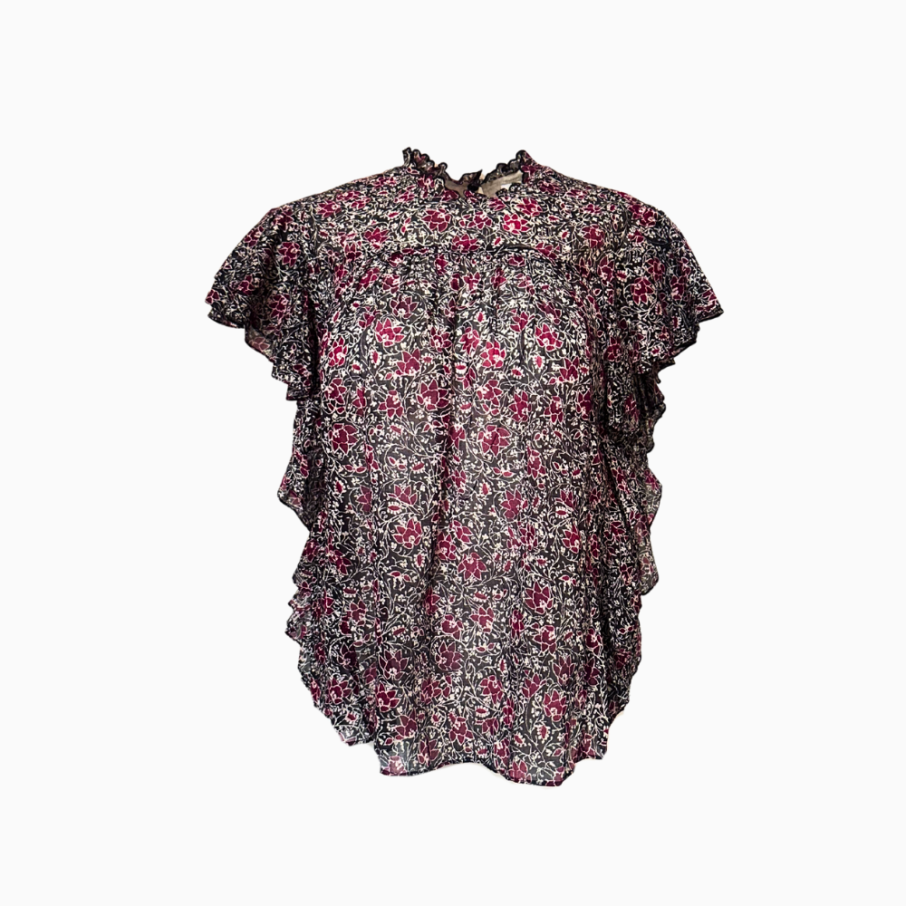 Marant Etoile Daliyane Top - Crushed Berry