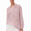 Marant Etoile Sapha Shirt - Ecru/Red