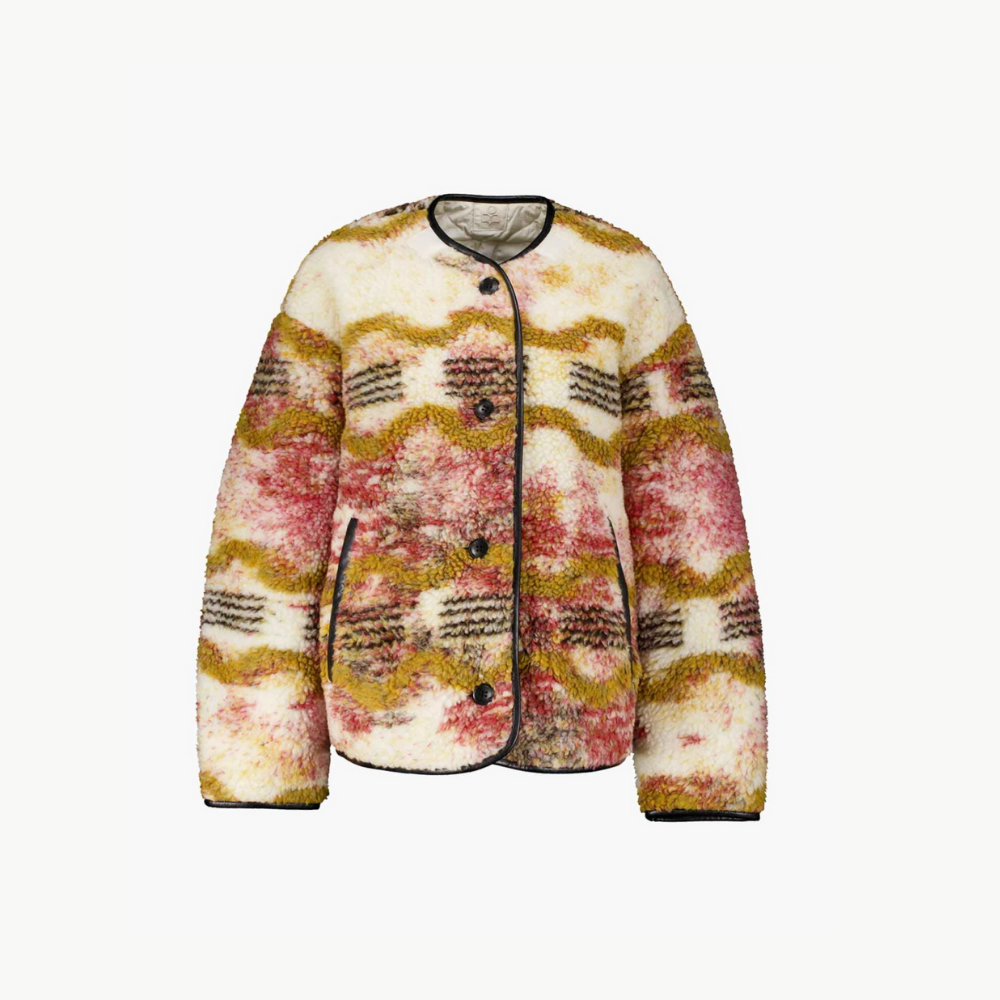 Marant Etoile Umala Jacket - Ecru/Ochre