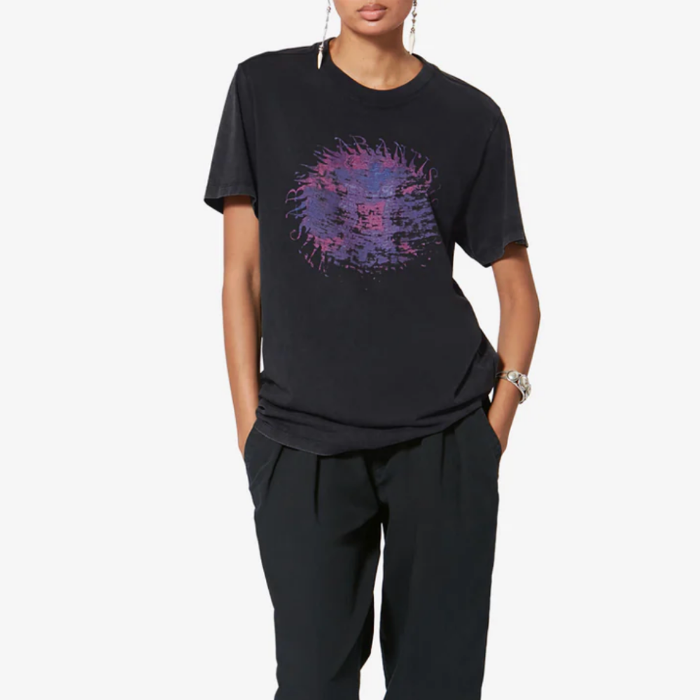 Marant Etoile Zoeline T-shirt - Faded Black