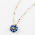 Nach Blue Aster Necklace