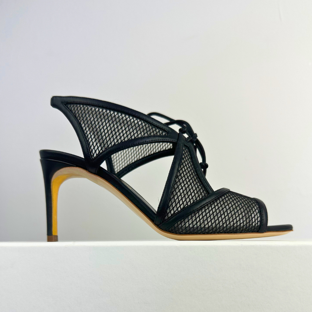 Rupert Sanderson Solange Sandal - Black