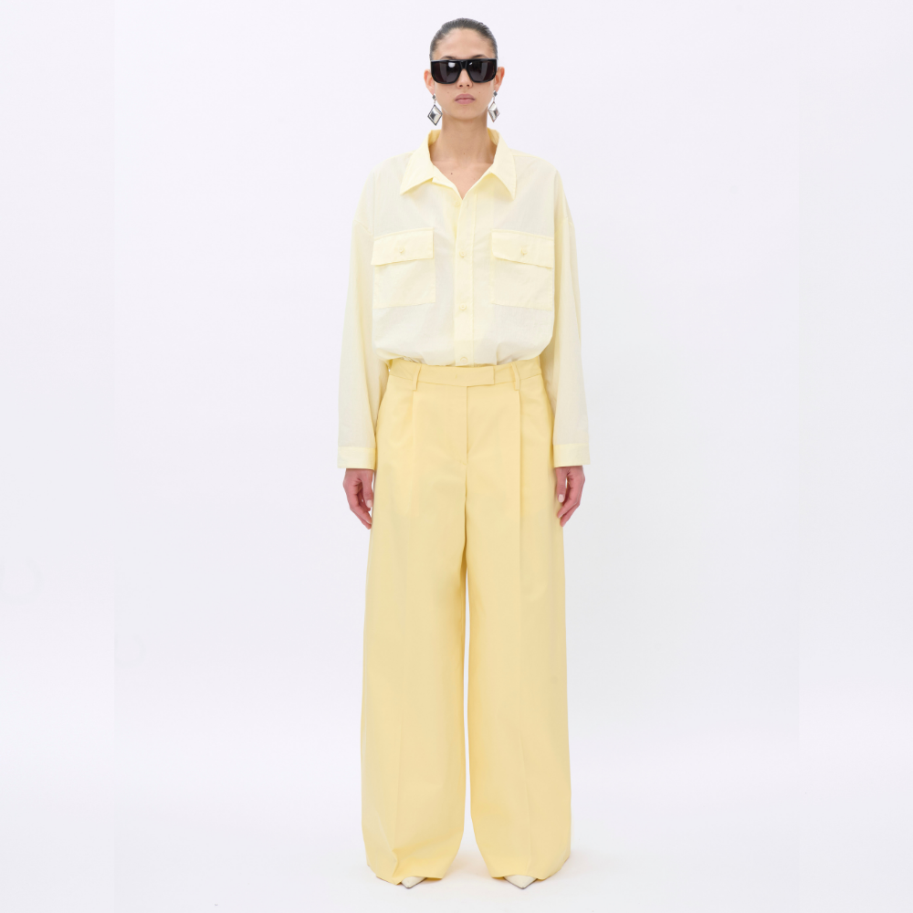 TheLatest Deva Trousers - Light Yellow