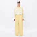 TheLatest Deva Trousers - Light Yellow