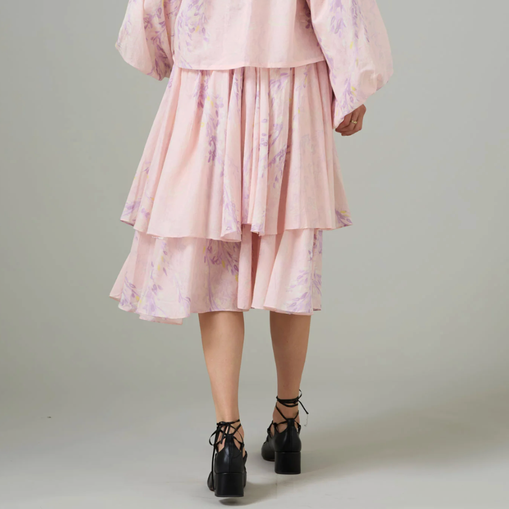 Thierry Colson Constance Skirt - Pink Wisteria