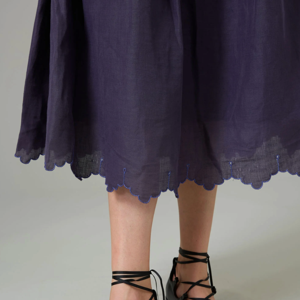 Thierry Colson Verde Skirt - Navy