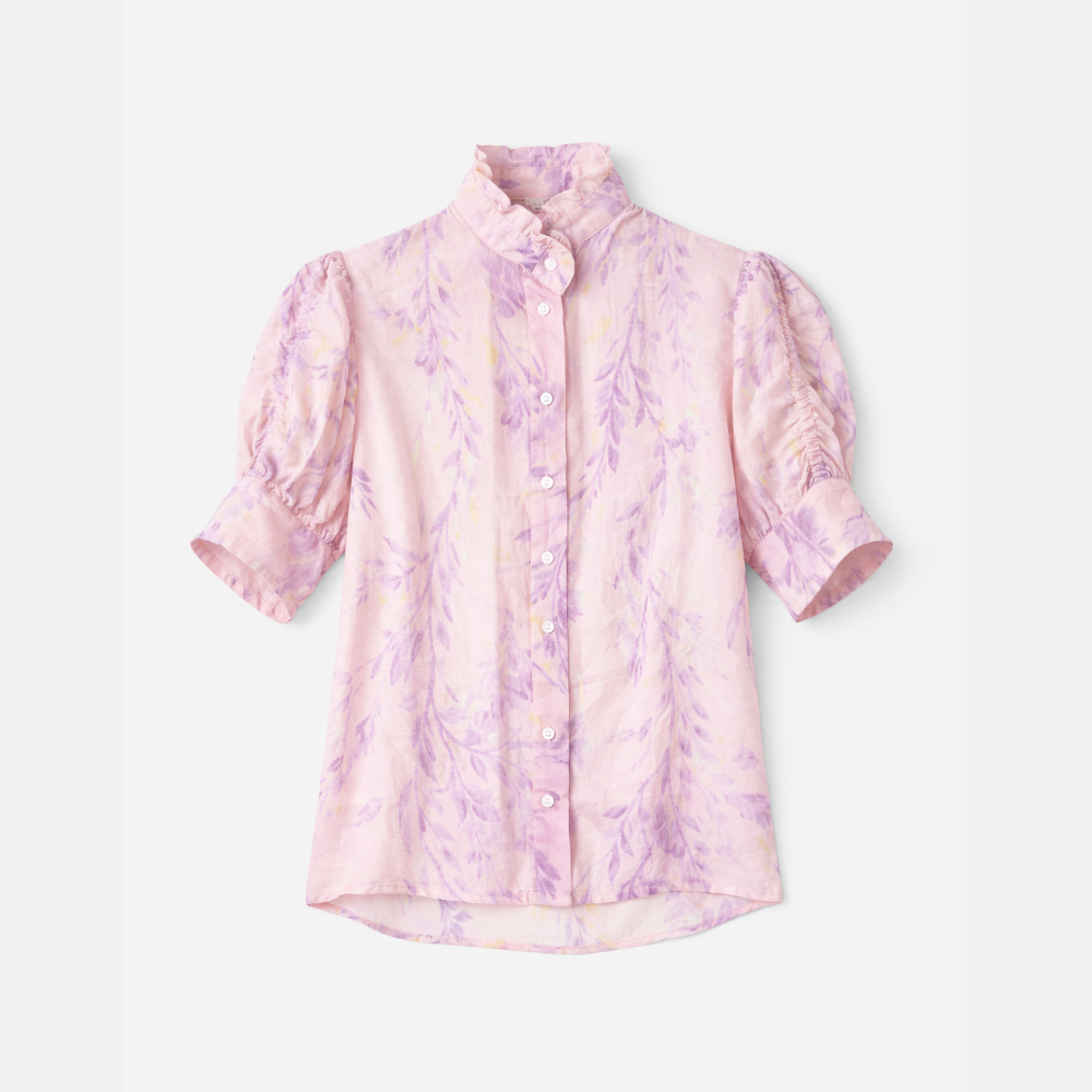 Thierry Colson Vita Blouse - Pink Wisteria