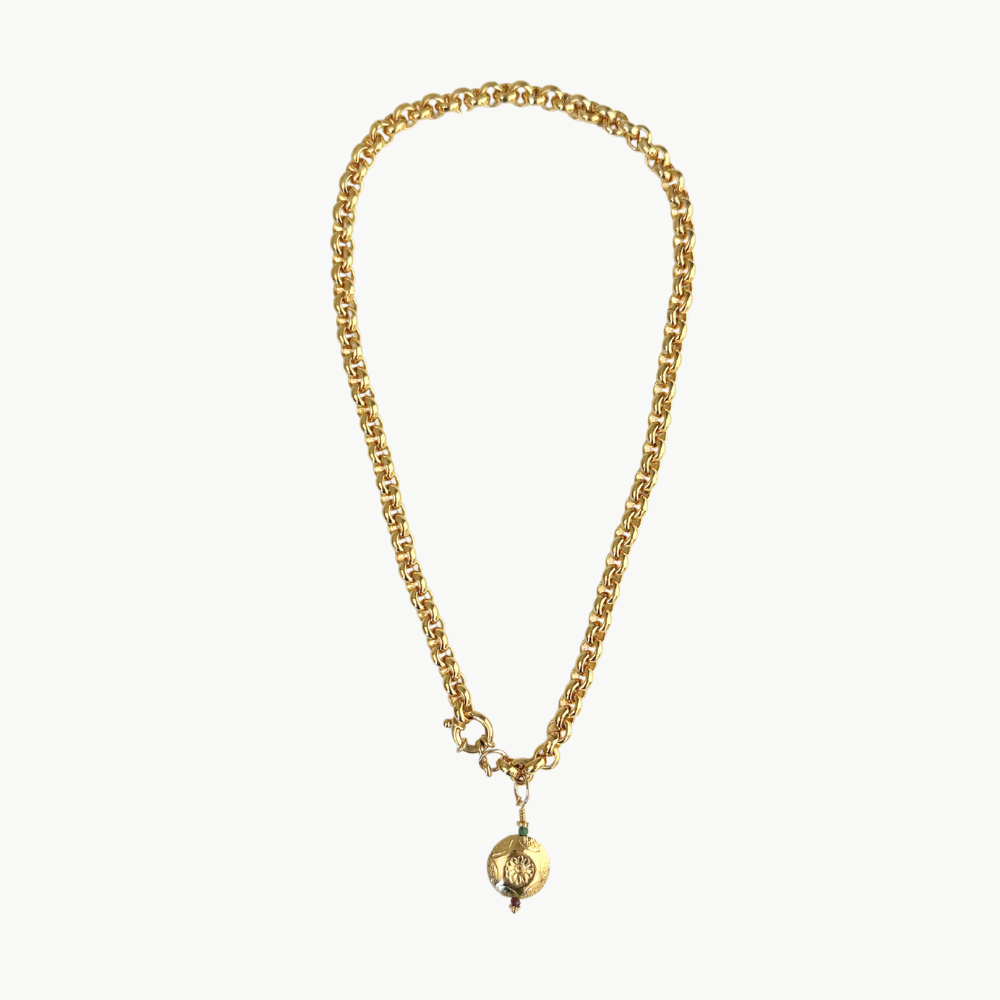 Tityaravy Aravinda Necklace - Rubis