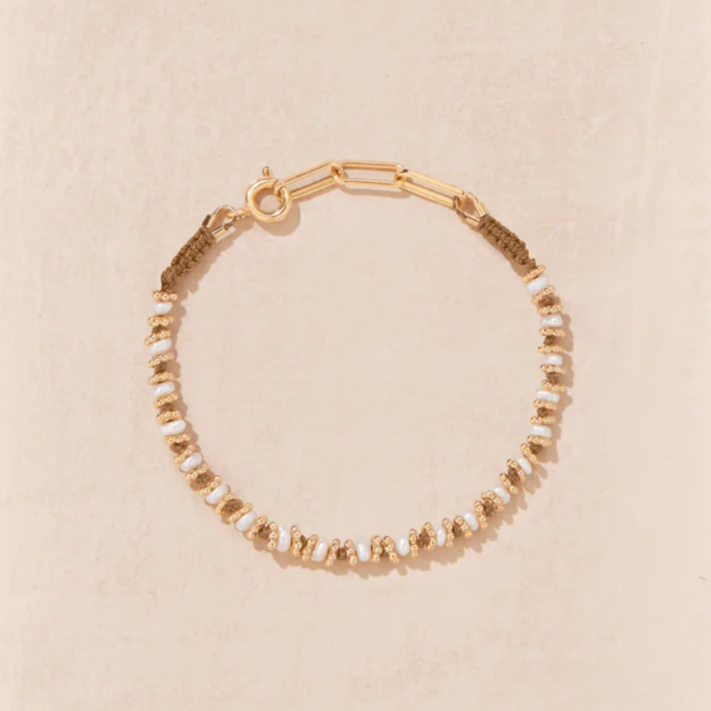 Tityaravy Kamala Bracelet - Beige