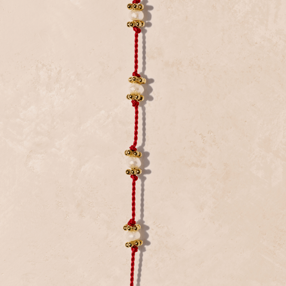 Tityaravy Lotus Bracelet - Pearl