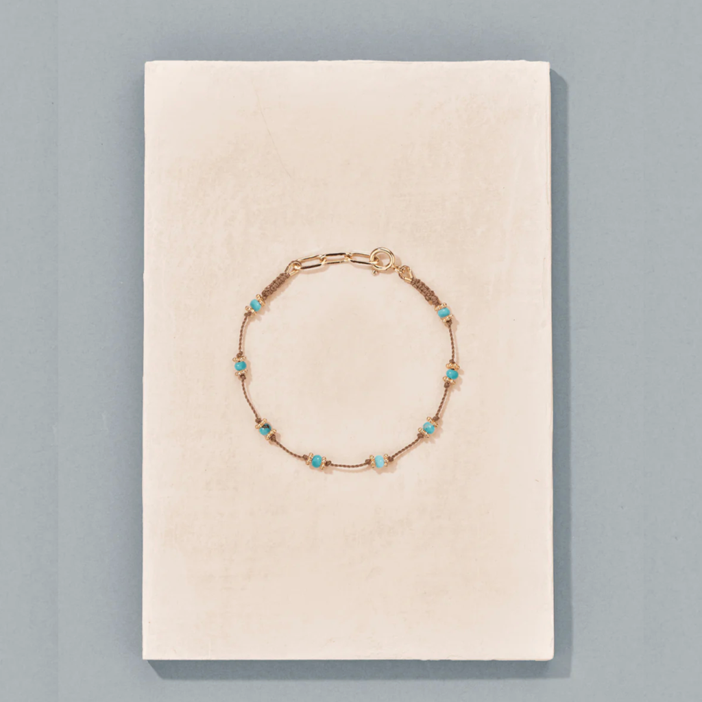 Tityaravy Lotus Bracelet - Turquoise