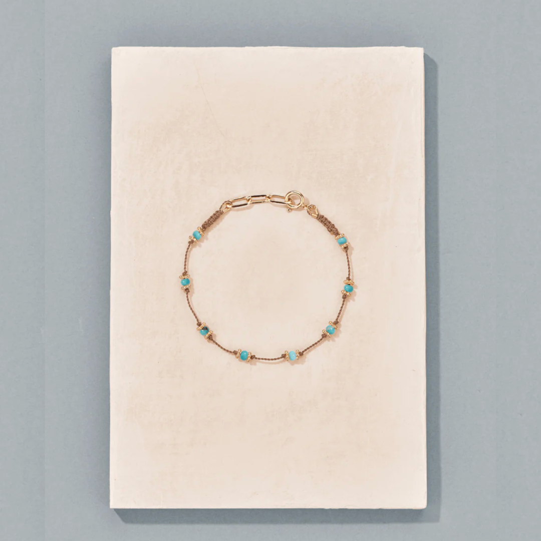 Tityaravy Lotus Bracelet - Turquoise