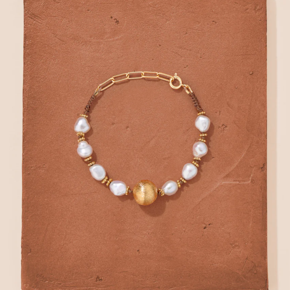 Tityaravy Samhita Bracelet - Pearl