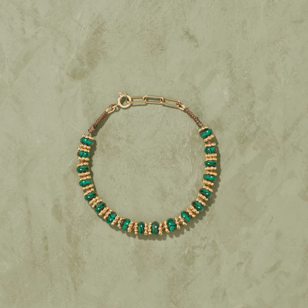 Tityaravy Seda Bracelet - Malachite