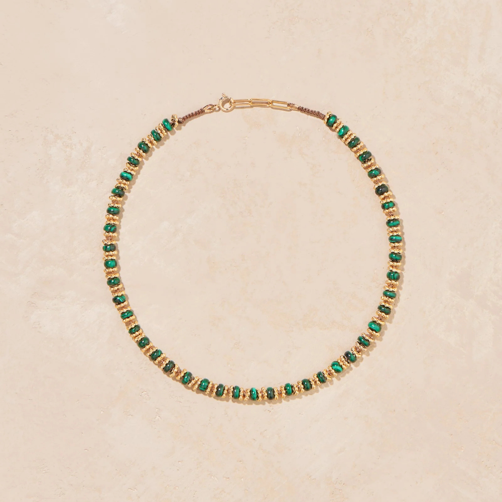 Tityaravy Seda Necklace - Malachite