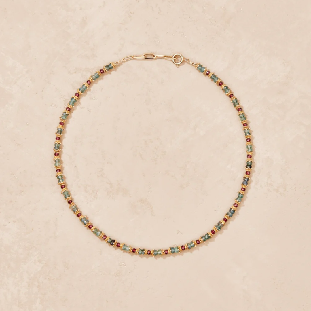 Tityaravy Sriphala Necklace - Tourmaline