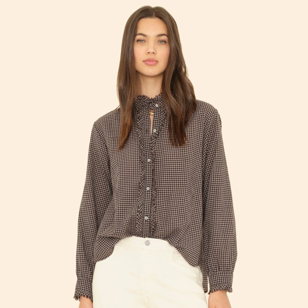 Xirena Amelie Shirt - Black Pepper