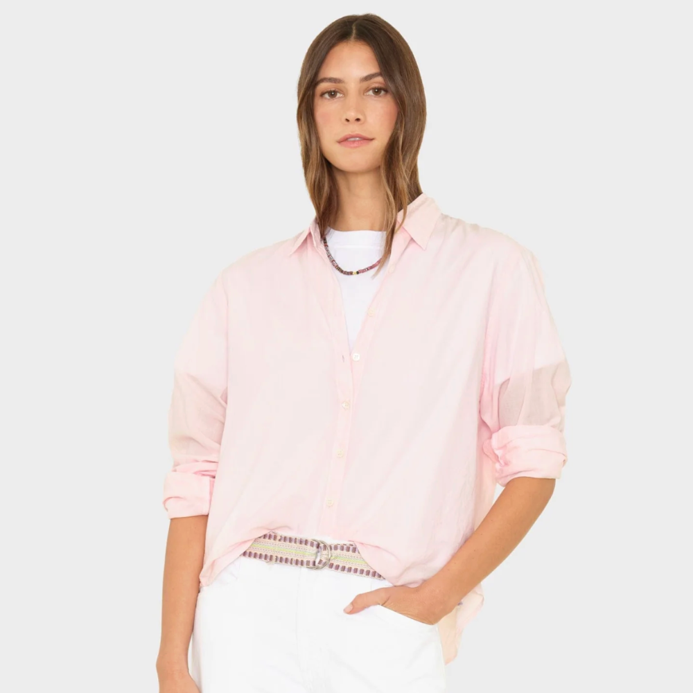 Xirena Bowie Shirt - Pale Rose