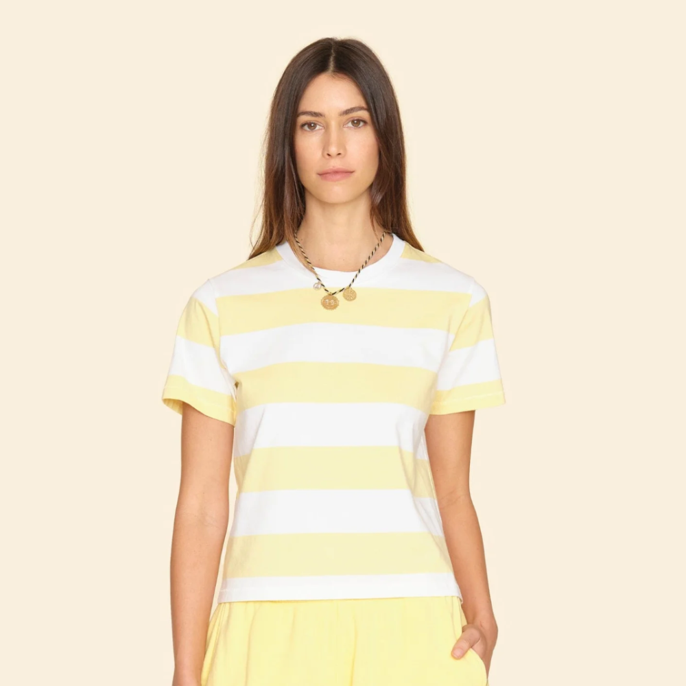 Xirena Georgy T-Shirt - Sundial Yellow