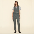 Xirena Mercer Trousers - Charcoal Melange