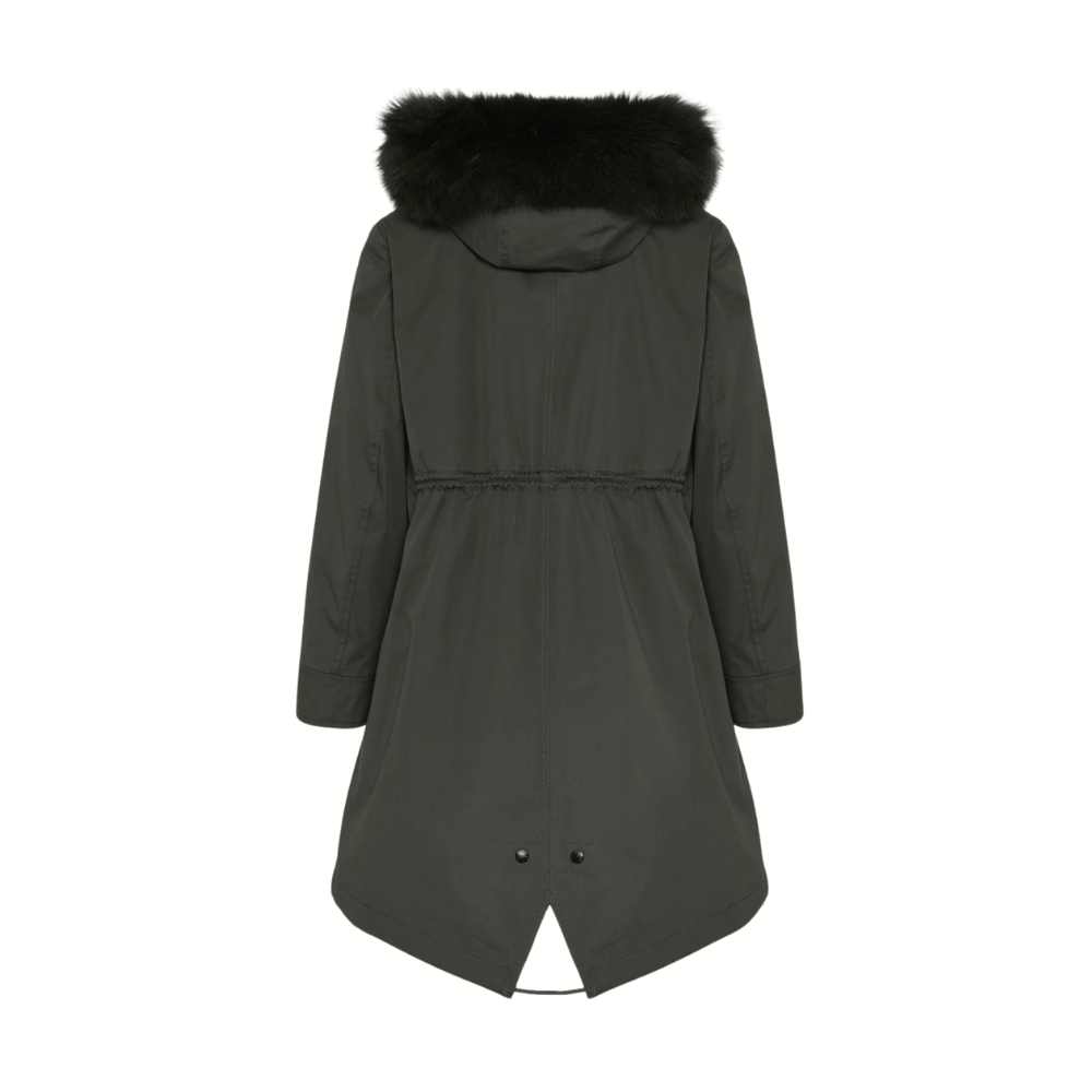 Yves Salomon Parka - Ebony