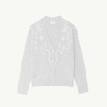 Zadig & Voltaire Mirkaz Cardigan - Gris Chine