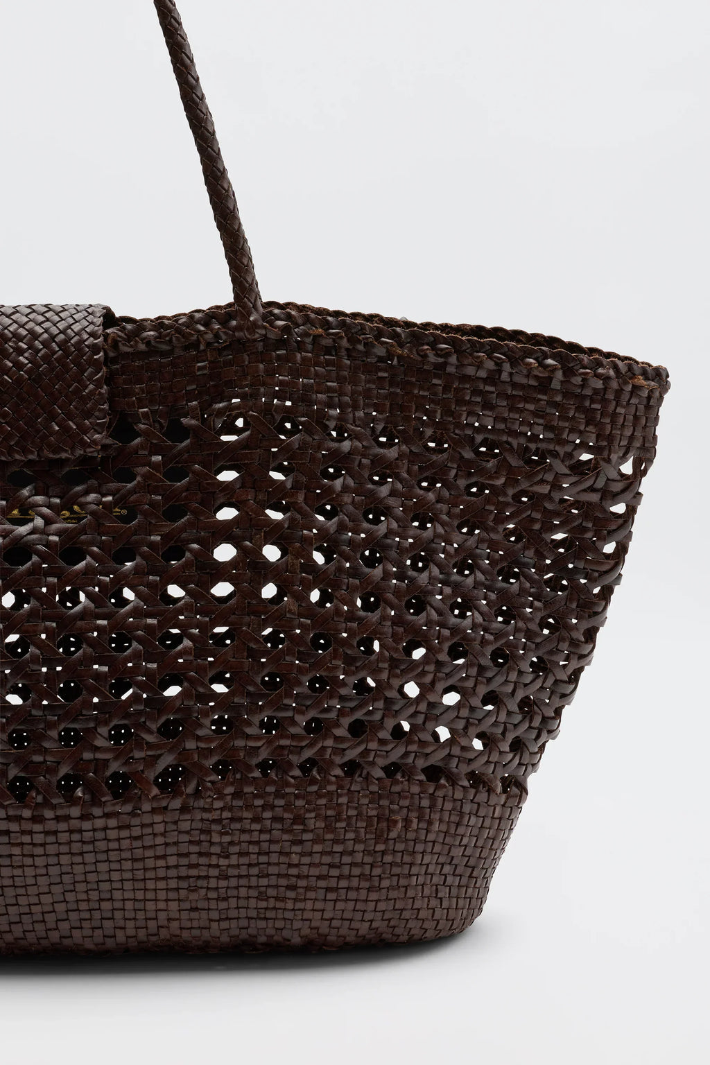 RIXO X Dragon Diffusion Lucine Bag in Dark Brown