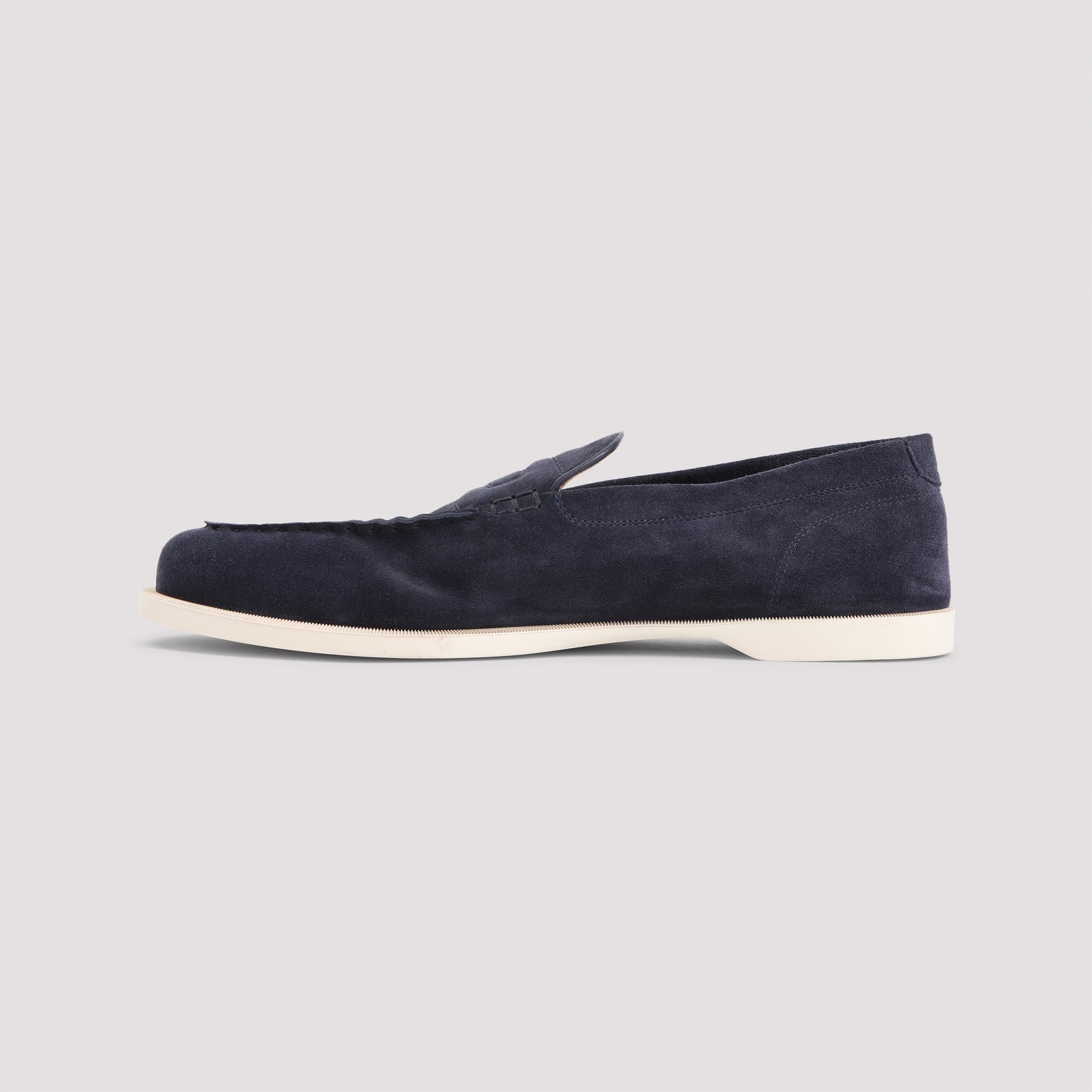 Pace Suede Oval Flexi Loafers