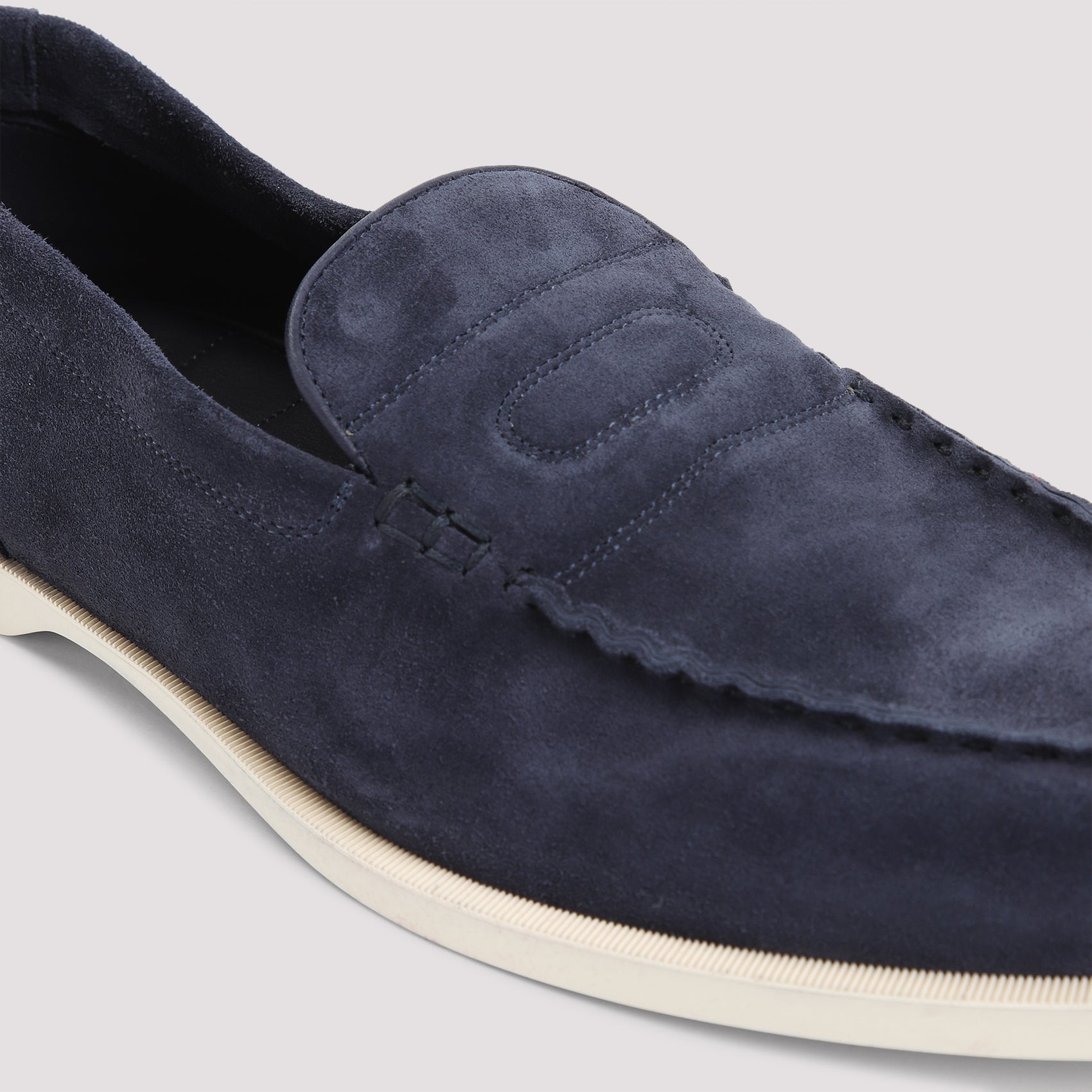 Pace Suede Oval Flexi Loafers